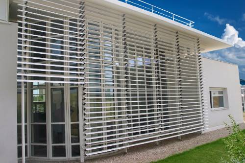 Beschattung Glasfassaden